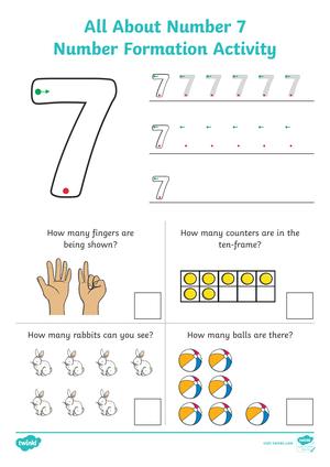 数字书写「1-10」 第9页