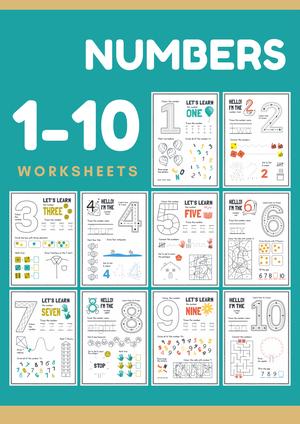 Numbers Activity Book