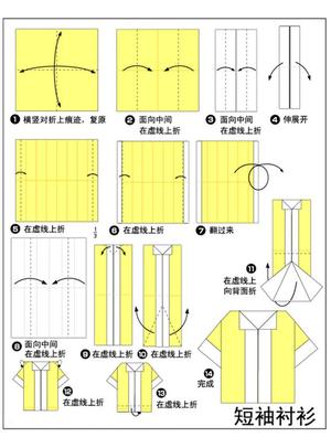 衣服折纸 第6页