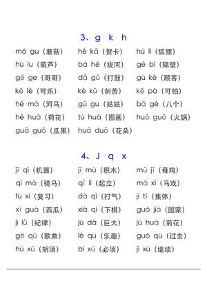 拼音表与拼音拼读大全 第3页